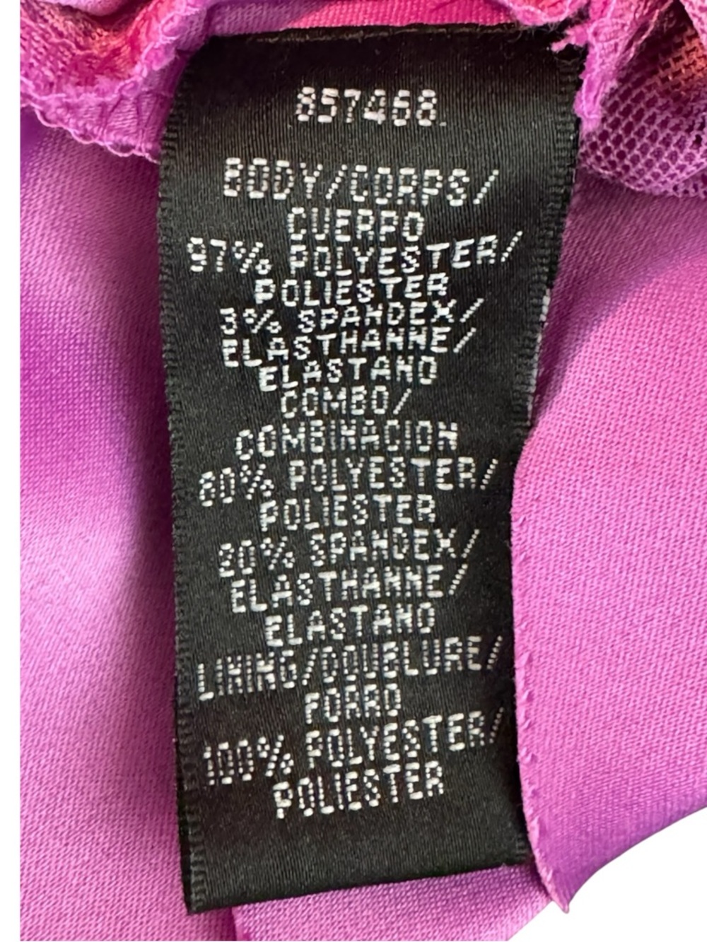 JS Collections Lilac Cross Strap Bandage Sheath Cocktail Dress Women’s Size 12 - Picture 6 of 7